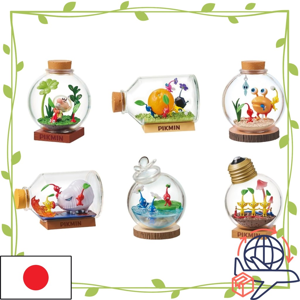 【Direct From Japan】Pikmin Terrarium Collection 6 pieces BOX 【Sakura_Store_Japan】