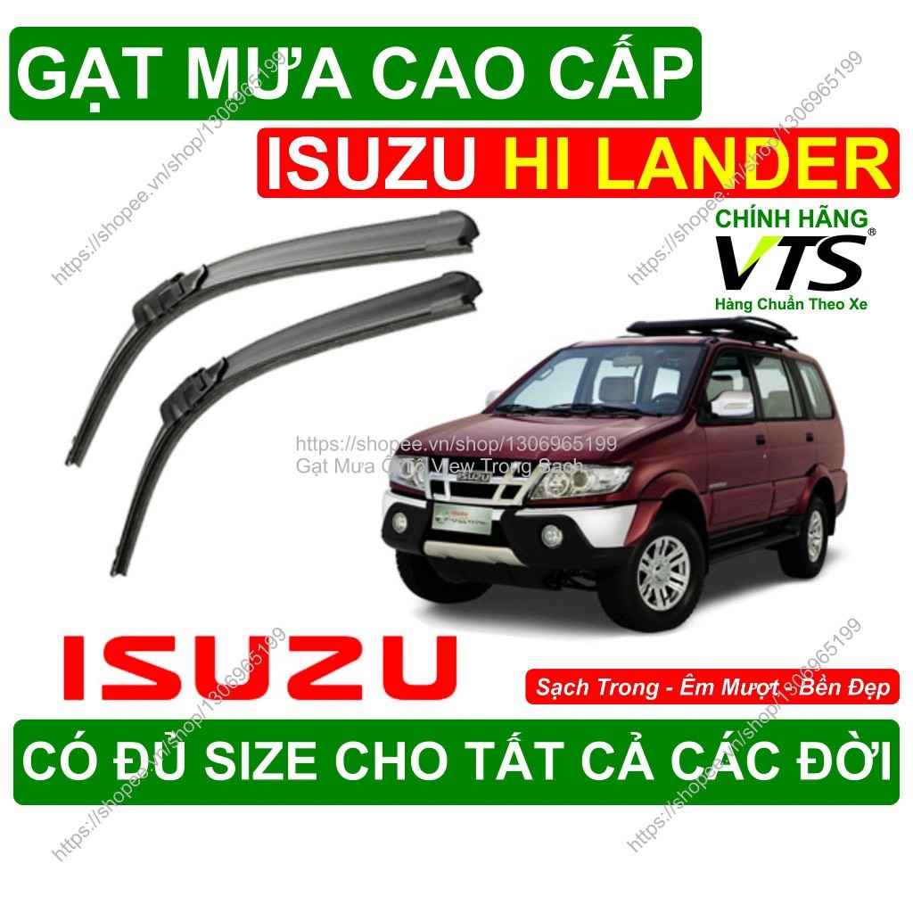 ที่ปัดน้ําฝน ISUZU Hi Lander ที่ปัดน้ําฝนคู่ สําหรับรุ่น ISUZU Hi Lander มีให้เลือกทุกขนาดทุกรุ่น