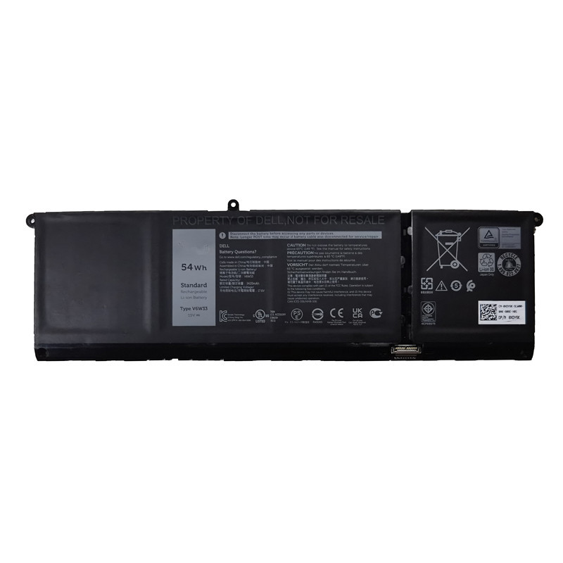 ใช้ได้กับแบตเตอรี่โน้ตบุ๊ก Dell Latitude 3320 3420 3520 WV3K8 TN70C 0XDY9K
