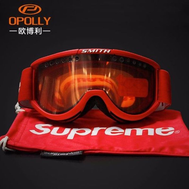 สไตล์ใหม่ Cariboo OTG คอลัมน์พื้นผิวแว่นตาสกี Double Layer Anti-Fog กลางแจ้ง Windproof แว่นตาสกี Mou