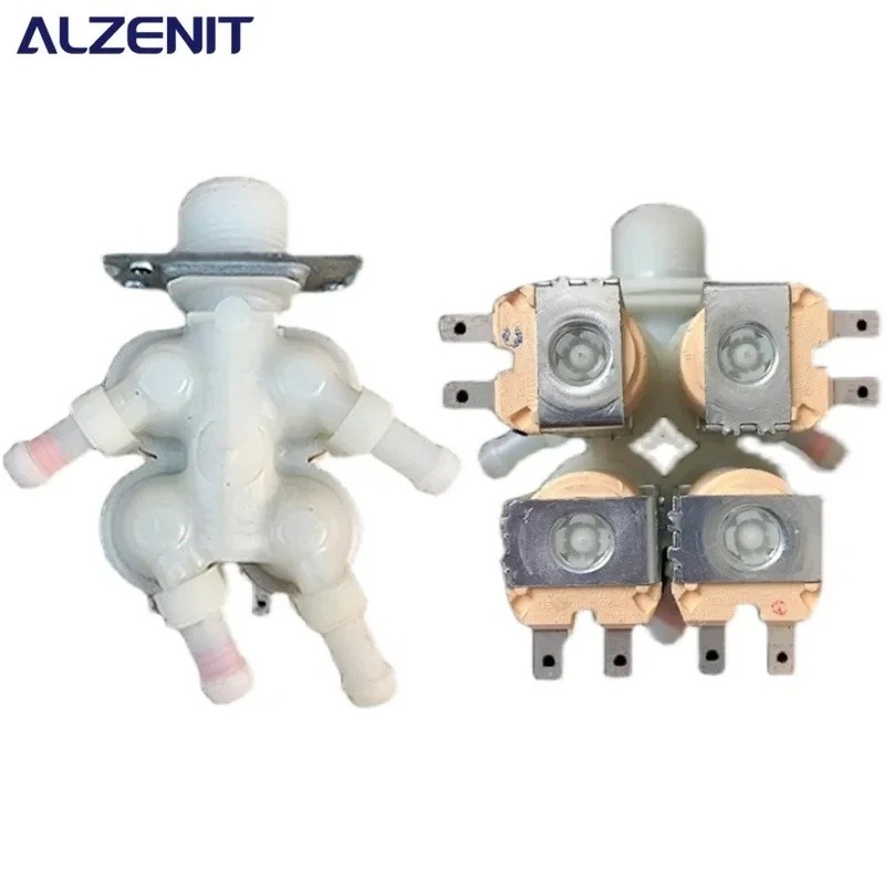 1pcs ใหม่ไฟฟ้า Water Inlet Solenoid วาล์วสําหรับ Samsung WD90K6410OX เครื่องซักผ้า DC62-00214N 220V 