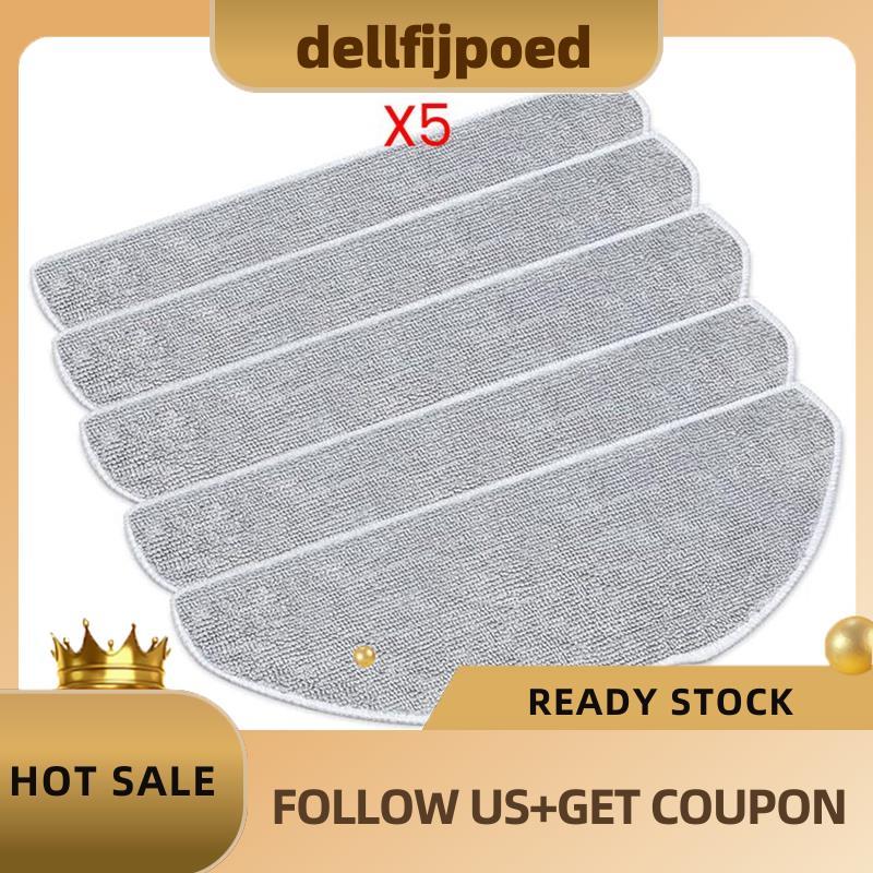 dellfijpoedWashable Mop Cloth สําหรับ RV30 , RV30 Max, RV20 , RV20 Max หุ่นยนต์เครื่องดูดฝุ่น