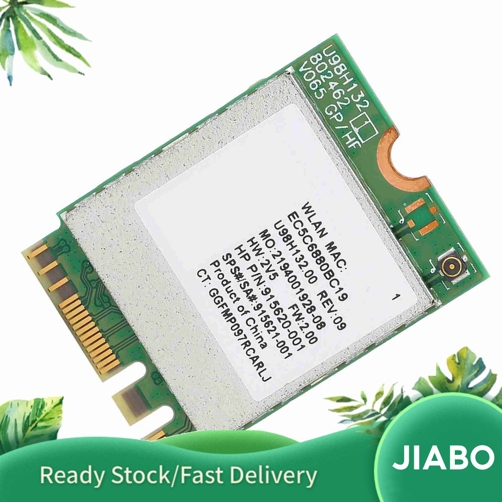 Jiabo Jiabo RTL8821CE การ์ดเครือข่าย AC ความเร็วสูงสำหรับแล็ปท็อปเดสก์ท็อป