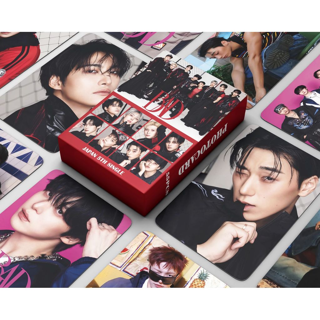 55 ชิ้น ATEEZ BAD Lomo การ์ด Golden Hour Part.5 ในโลกแฟนตาซี Ashes to Light BIRTHDAY Photocards Hongjoong Seonghwa Yunho Yeosang San Mingi Wooyoung Jongho โปสการ์ดรายการราคาถูก CX
