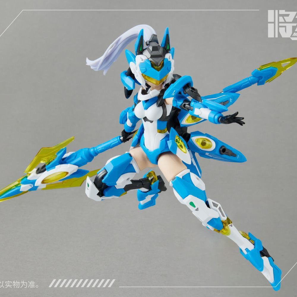 Zhuo Jiang Jianghun Ji Zhao Yun 2.0 Chenghuang ประกอบรุ่น Guochuang Mecha สามก๊ก Series Machine Girl