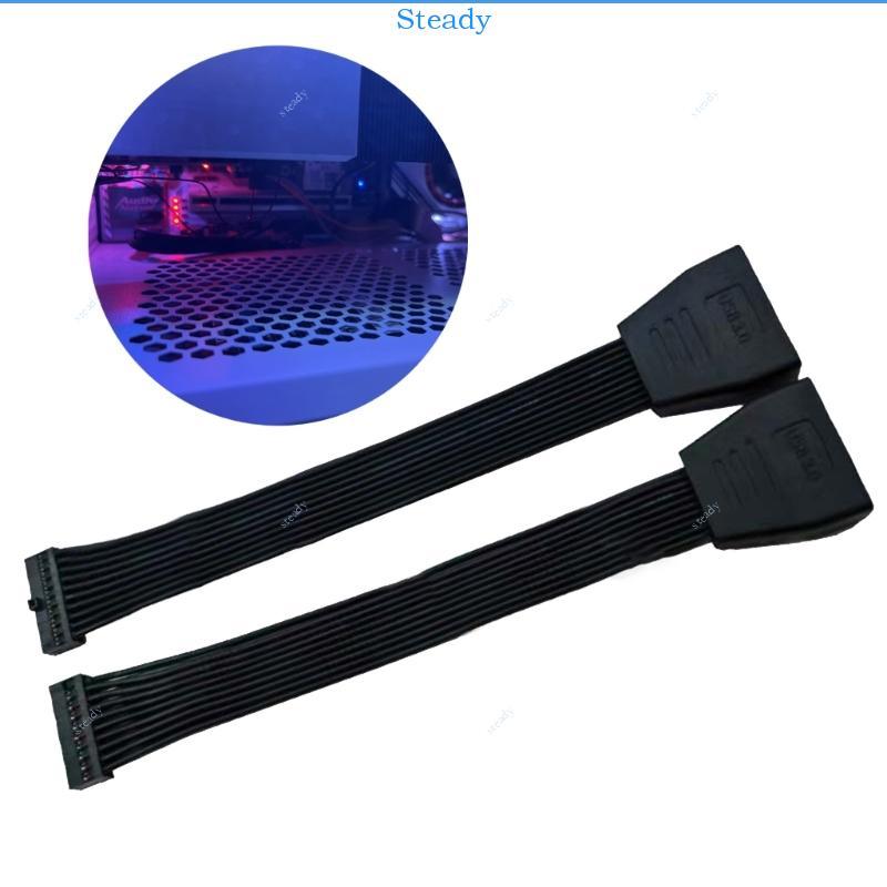 Stedy 19Pin 20Pin Female to USB 3 0 19Pin 20Pin Male Extension Conversion Cable