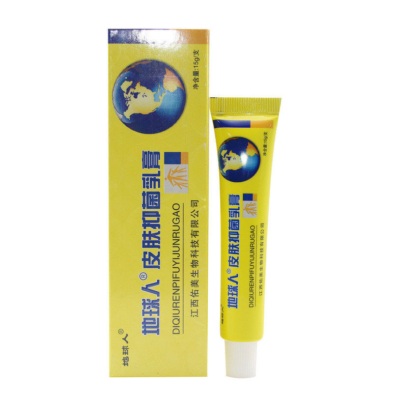 Earthman ครีมผิวครีมต้านเชื้อแบคทีเรีย 15g/pc ผิวครีมภายนอกขายส่ง AL9 +280/AL9 +280/0808