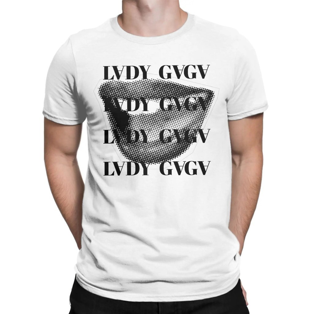 เสื้อยืด Lady Gaga 2025 Tour Limited | สไตล์เพลงอินเทรนด์+งานฝีมือผ้าฝ้าย 100% | แฟนๆ Gaga/Trendy Pl
