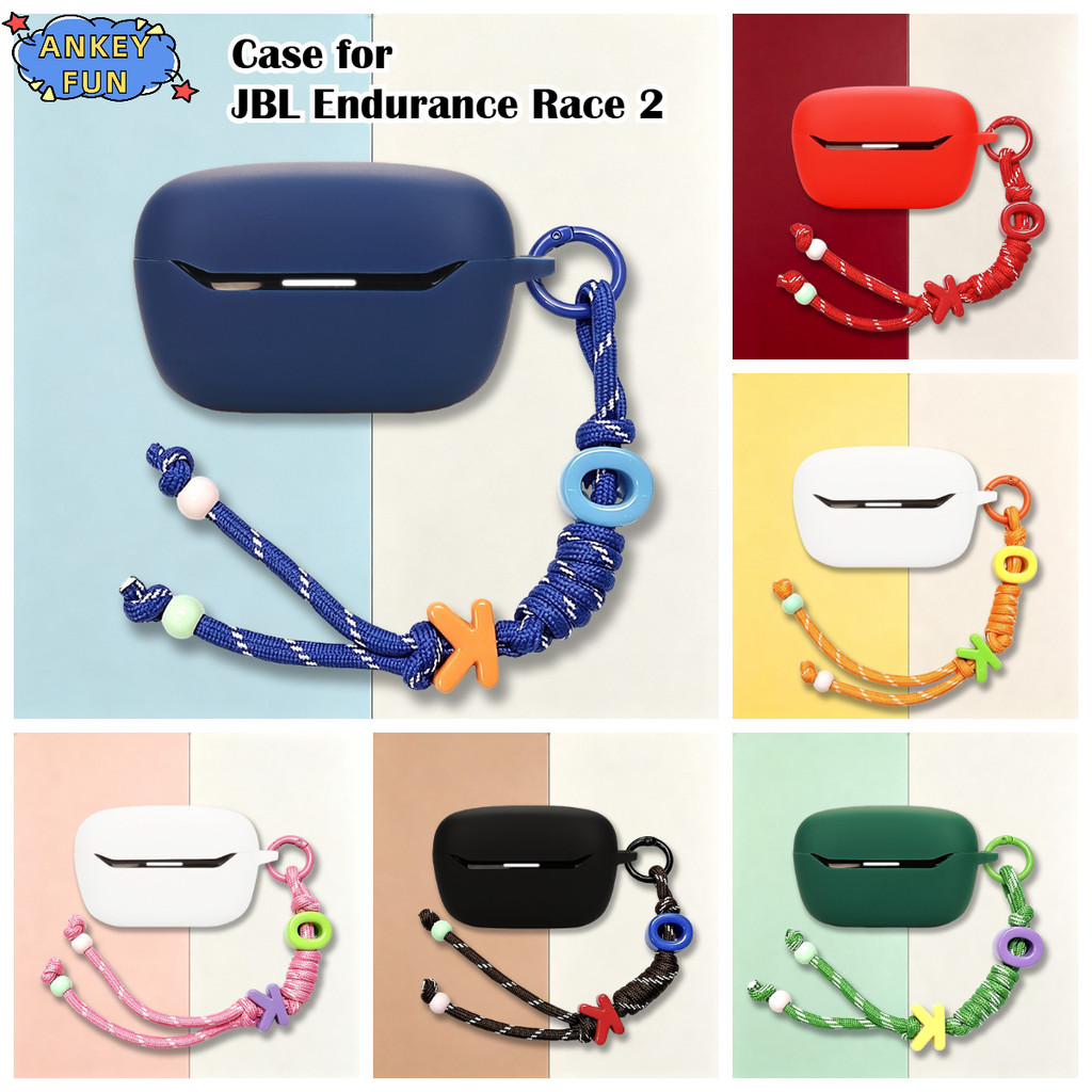 Compatible with JBL Endurance Race 2 Bluetooth Earphones Silicone Protective Case for JBL Endurance 