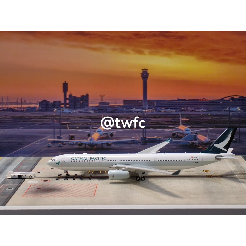 PH Phoenix Hong Kong Cathay Pacific Cathay Pacific A330-300 B-HLW 1: 400 การวัด Flawless Airbus 330 