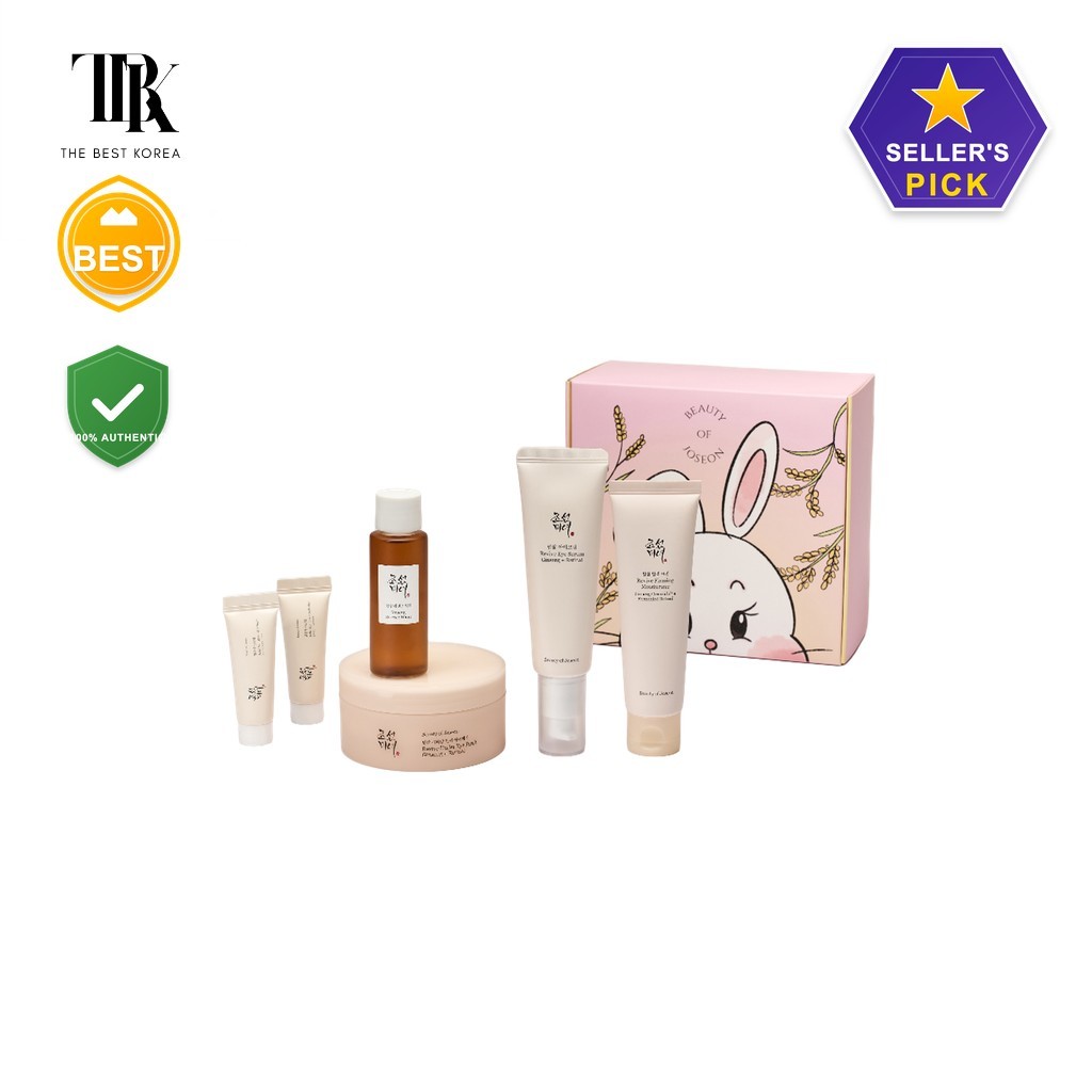 [Beauty of joseon] Ginseng Firming Cream & Eye Patch & Eye Cream Gift Set 50ml ชุด 3 / ครีมโสมเกาหลี