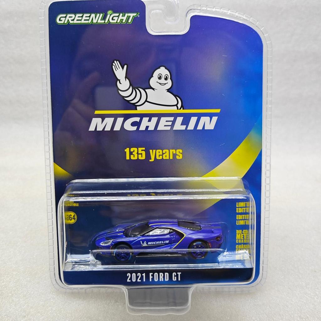สีเขียว 1: 46th Anniversary Series 17-2021 Ford GT-Michelin 135th Anniversary Edition