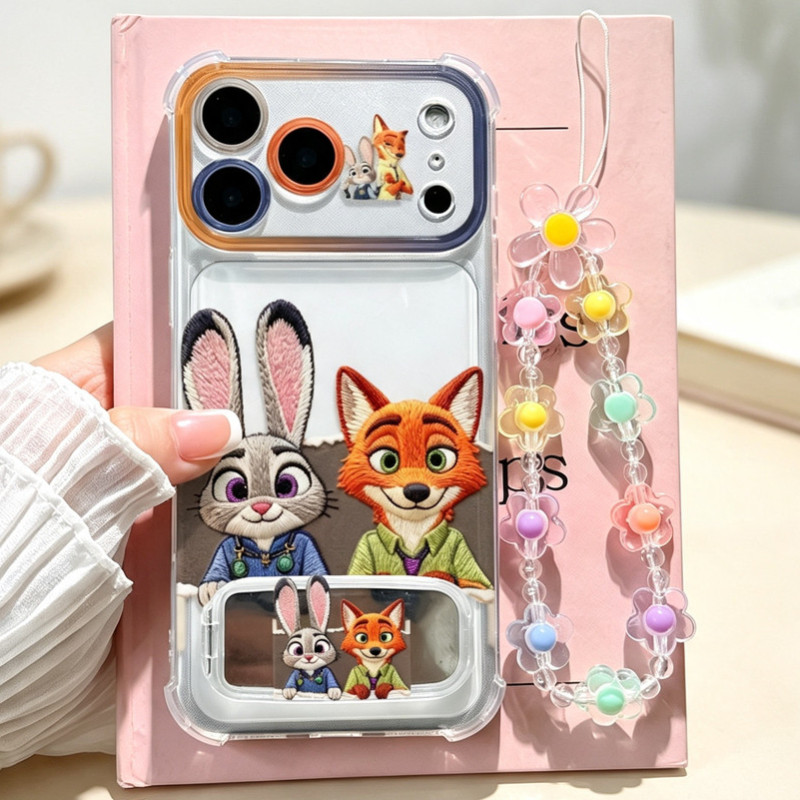 luck-เคสโทรศัพท์พร้อมสายคล้องโทรศัพท์ เคสไอโฟน iPhone17/18PROMAX 16pro ไอโฟน15 12pro 14plus 13pro 11