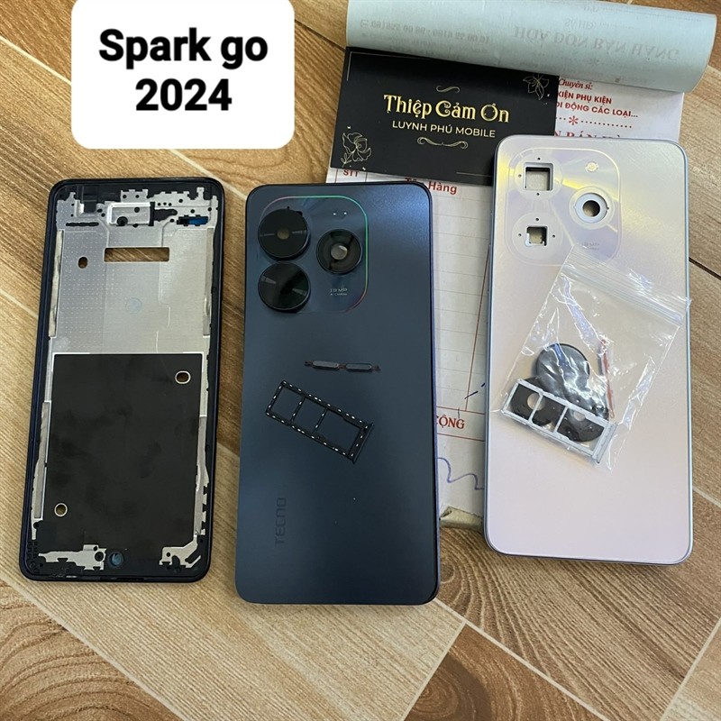 เคส Tecno spark go 2024 มีถาดซิมเฟรม