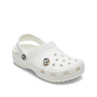 CROCS ตัวติดรองเท้า JIBBITZ GOLD CLEAR GEM