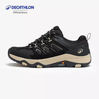 Decathlon Men’S Low-Rise Waterproof Hiking Boots Mh500 รองเท้าบูทเดินป่าข้อต่ำกันน้ำสำหรับผู้ชาย รุ่น Mh500 - Black