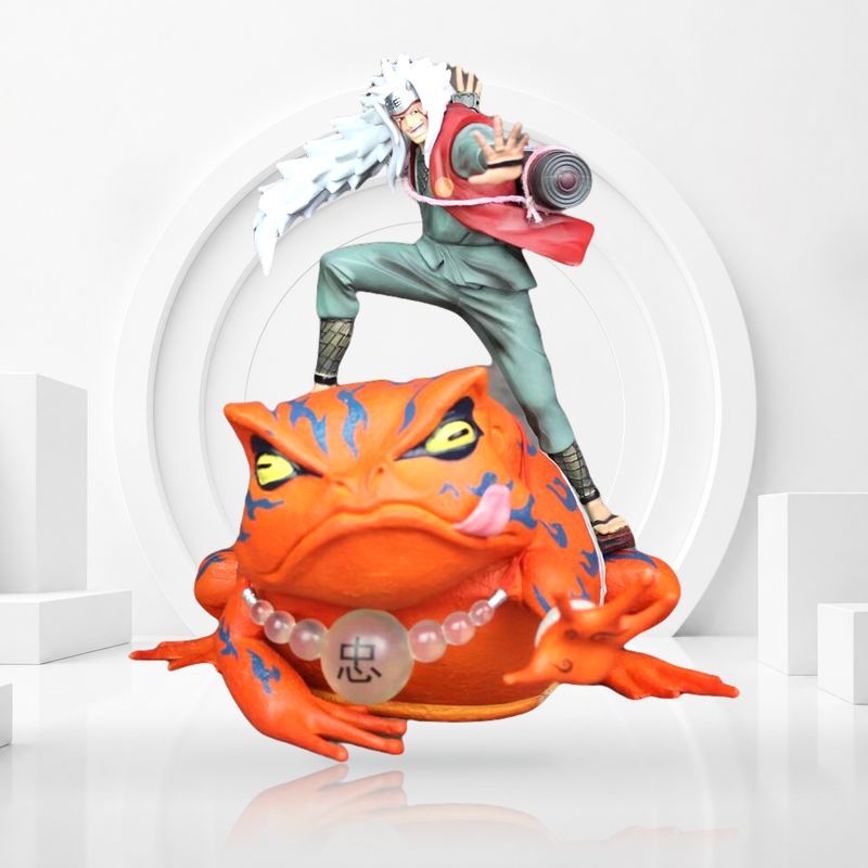 Naruto Jiraiya ขี่ Gamabunta Action Figure Naruto Shippuden รูปปั้นสะสมของเล่นของขวัญ