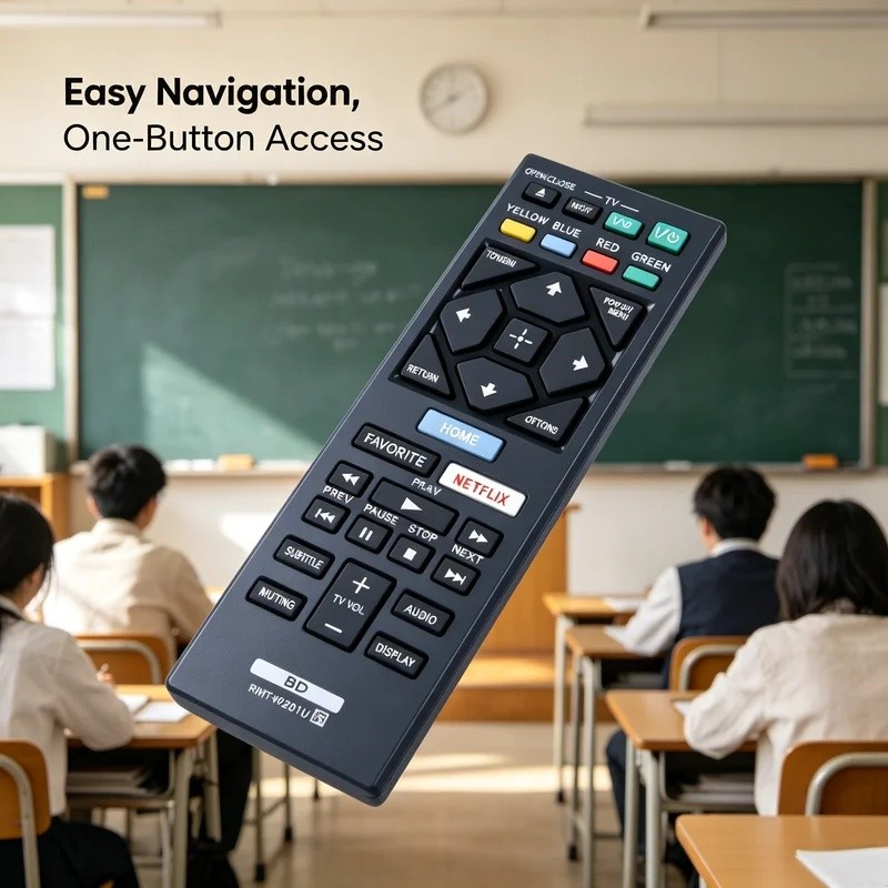 RMT-VB201U รีโมทคอนโทรล Blu-ray, ใช้งานร่วมกับ RMT-VB400U/VB700U RMT-VB900U Disc Player ตัวควบคุมอิน