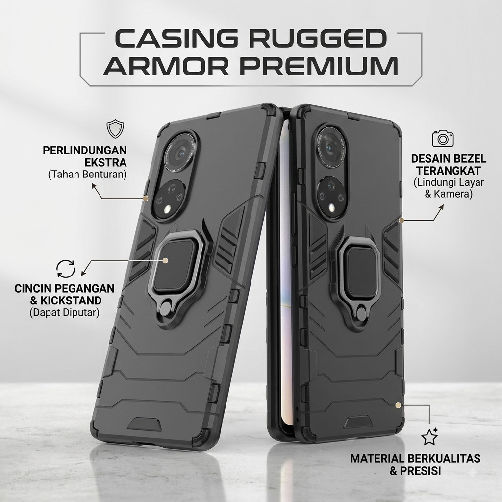KING CASE สําหรับ HUAWEI P50 / P50 PRO / P40 PRO / P30 PRO / P30 LITE / P20 / P20 PRO IRING CASE ROT