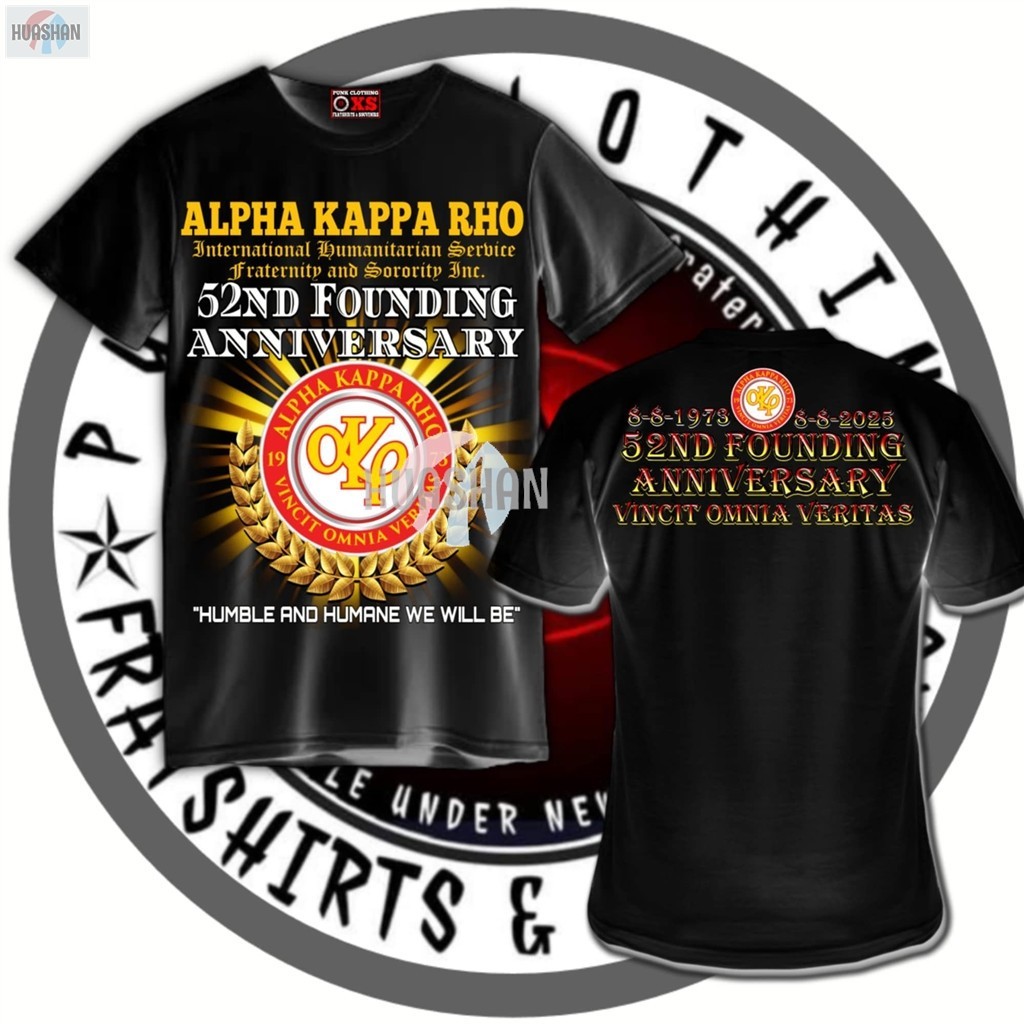 ฟรี CUSTOMIZATION2025 AKP 1973 Alpha Kappa Rho V34 52th ออกแบบใหม่ครบรอบ Skeptron 52st เสื้อผ้า Jers