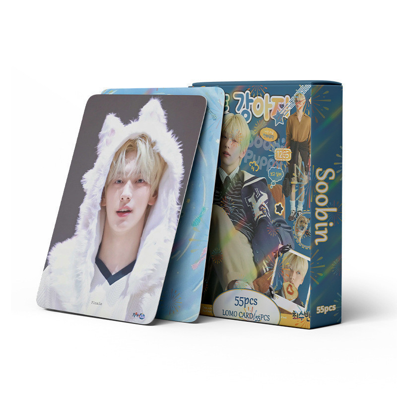 สินค้าใหม่ 55 TXT Choi SOOBIN SOOBIN Solo อัลบั้ม Photocard KPOP สินค้า LOM
