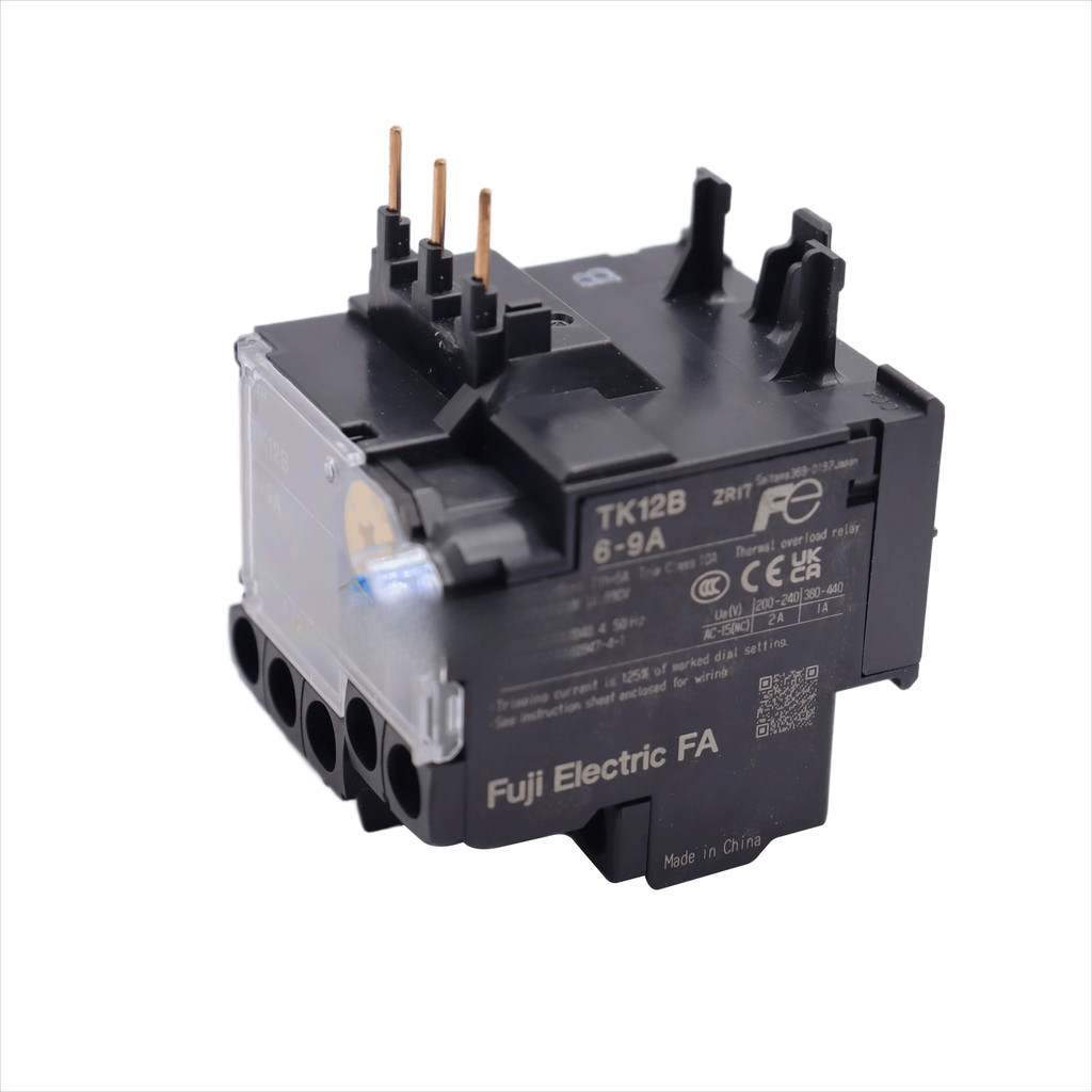รีเลย์ป้องกันความร้อนเกิน FUJI ของแท้จากญี่ปุ่น รุ่น TK12B / TK12W กระแส 0.72A / 1.45A / 2.6A / 4.2A