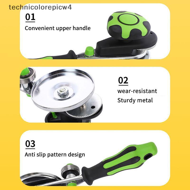 Tpth Manual Can Sealer ประหยัดแรงงาน Non Slip Rubber Handle Simple Operation Household Jar Sealer fo