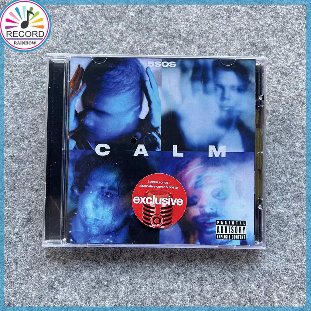 5 Seconds of Summer CALM +3 Extra Songs Alternative Cover & Poster Original CD Brand New Album Sealed OM