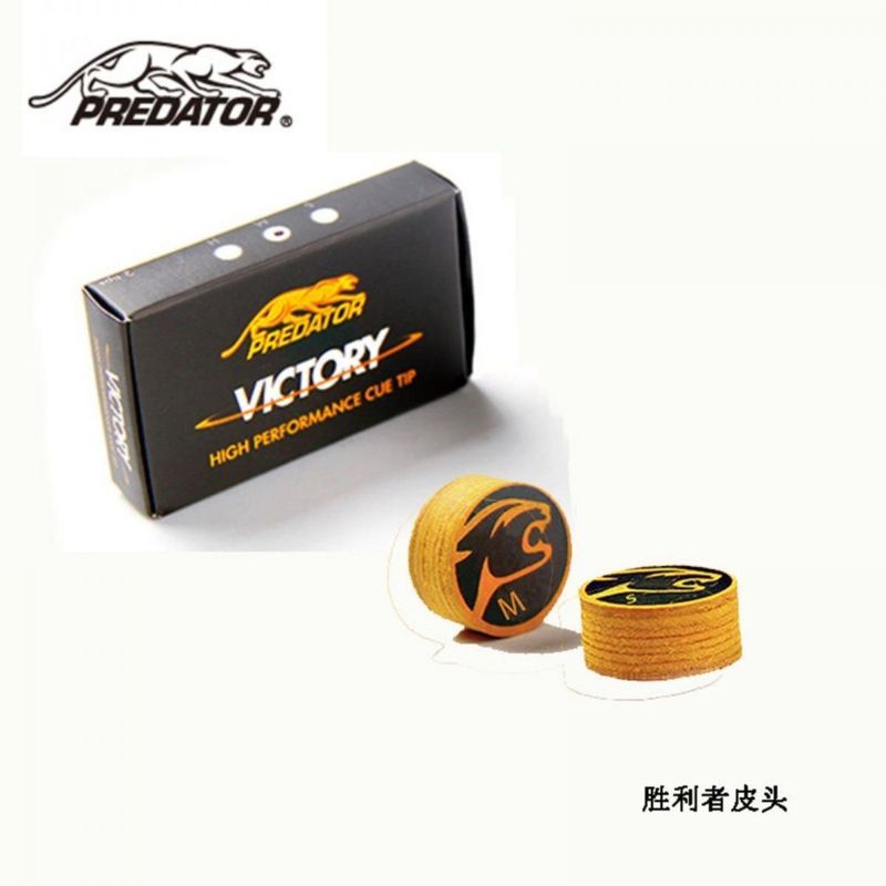 Jaguar Winner Leather Head หัวคิวบิลเลียด American Sloc Fancy Nine Balls 14mm Rod Scalp Head 8-16-23