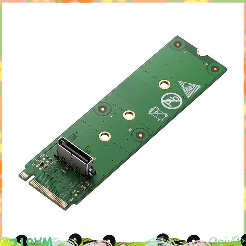 การ์ดอะแดปเตอร์ M. 2 ถึง OCuLink รองรับการเชื่อมต่อ SFF-8611/8612 PCIe 4.0/Gen3/ PCIe X4 64Gbps