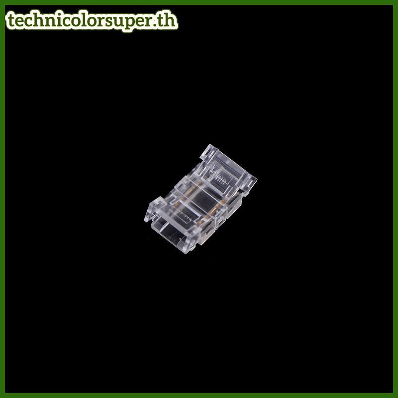 Technicolorsuper 10PCS 2pin 8 มม.COB LED Strip To Strip LED Connectors Strip To Wire การเชื่อมต่อ So