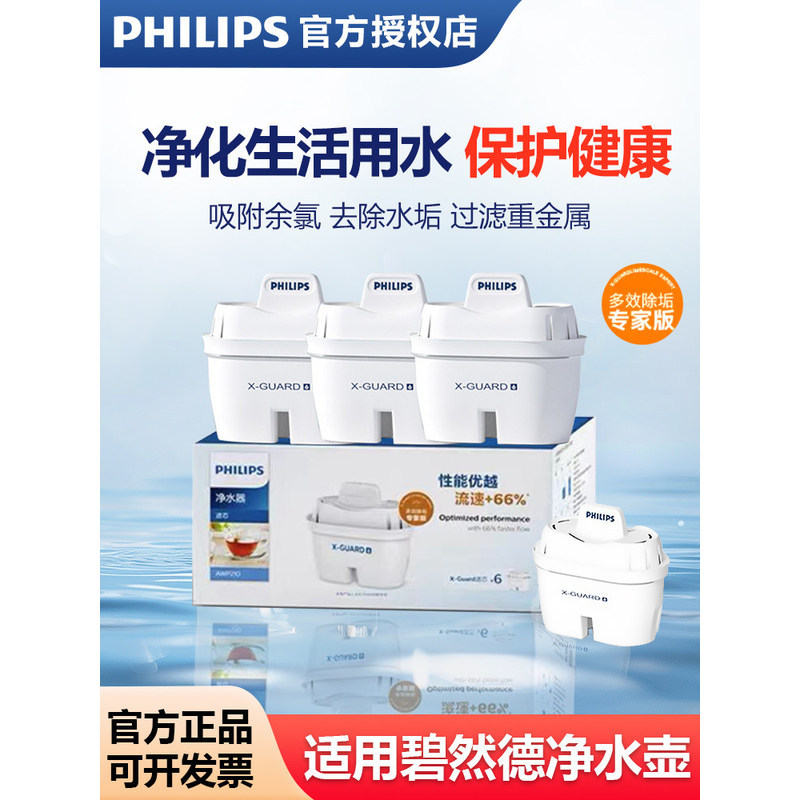 ไส้กรองน้ำ Philips Brita เหมาะสำหรับเครื่องกรองน้ำในครัวเรือนและกาต้มน้ำกรองน้ำ