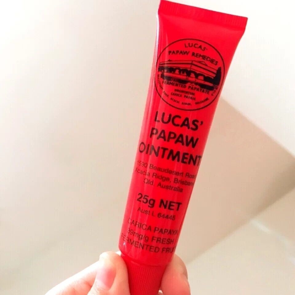 Australia Lip Balm Lucas Papaw Ointment 25g & 75g ลิปบาล์ม ขี้ผึ้ง ลิปหลอดแดง
