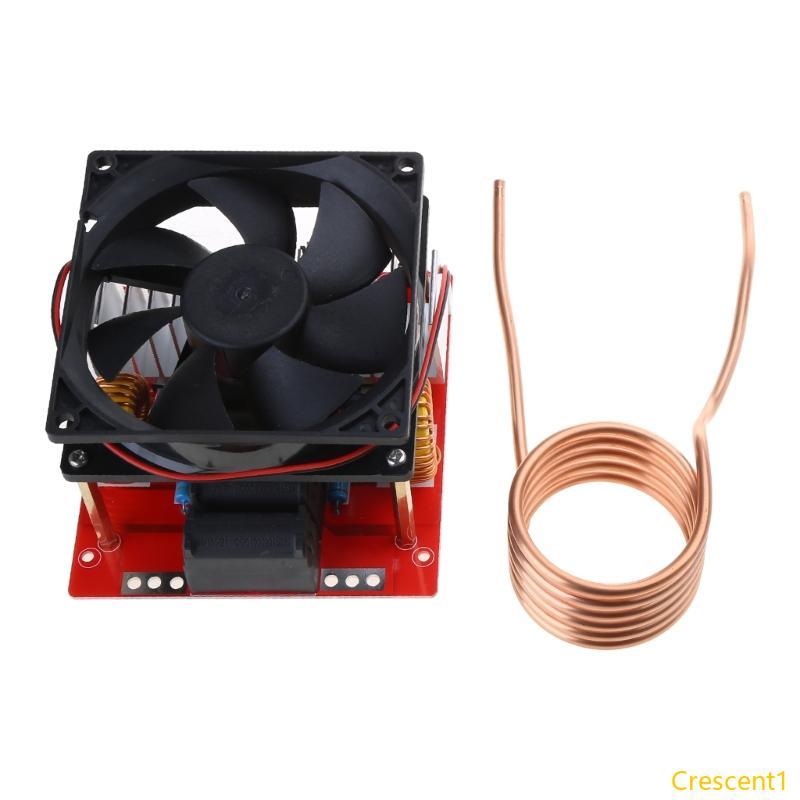 Crescent1 1000W ZVS Induction เครื่องทําความร้อนโมดูลบอร์ดความร้อนเปลี่ยนหลอดทองแดง