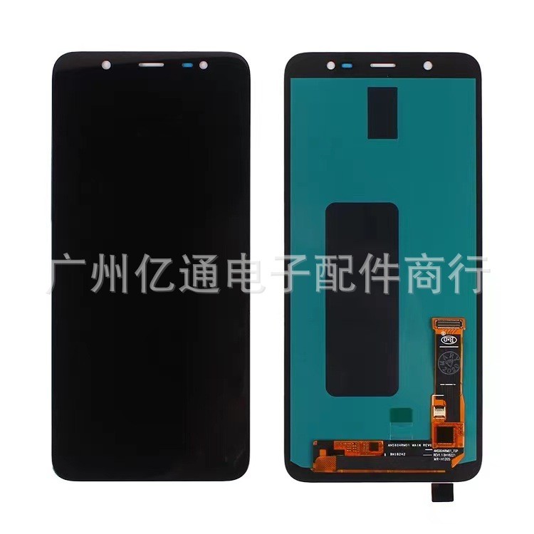 เหมาะสําหรับ Samsung J8 โทรศัพท์มือถือชุดหน้าจอ LCD J8 2018 โทรศัพท์มือถือจอแสดงผล LCD J810 ชุด LCD