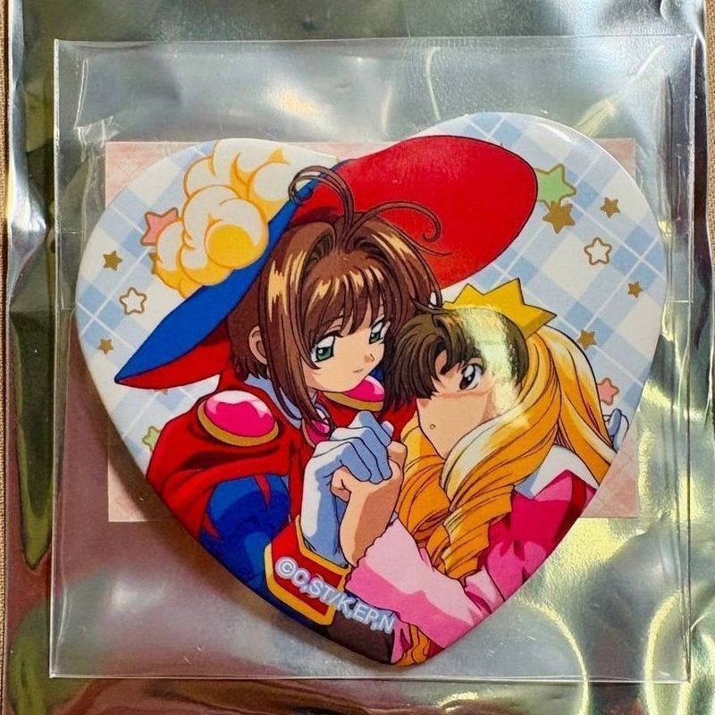 Bulk Magic Card Girl Sakura 25th Anniversary Sakura Wolf Heart Shape Bar Gift Original Bag/8.19