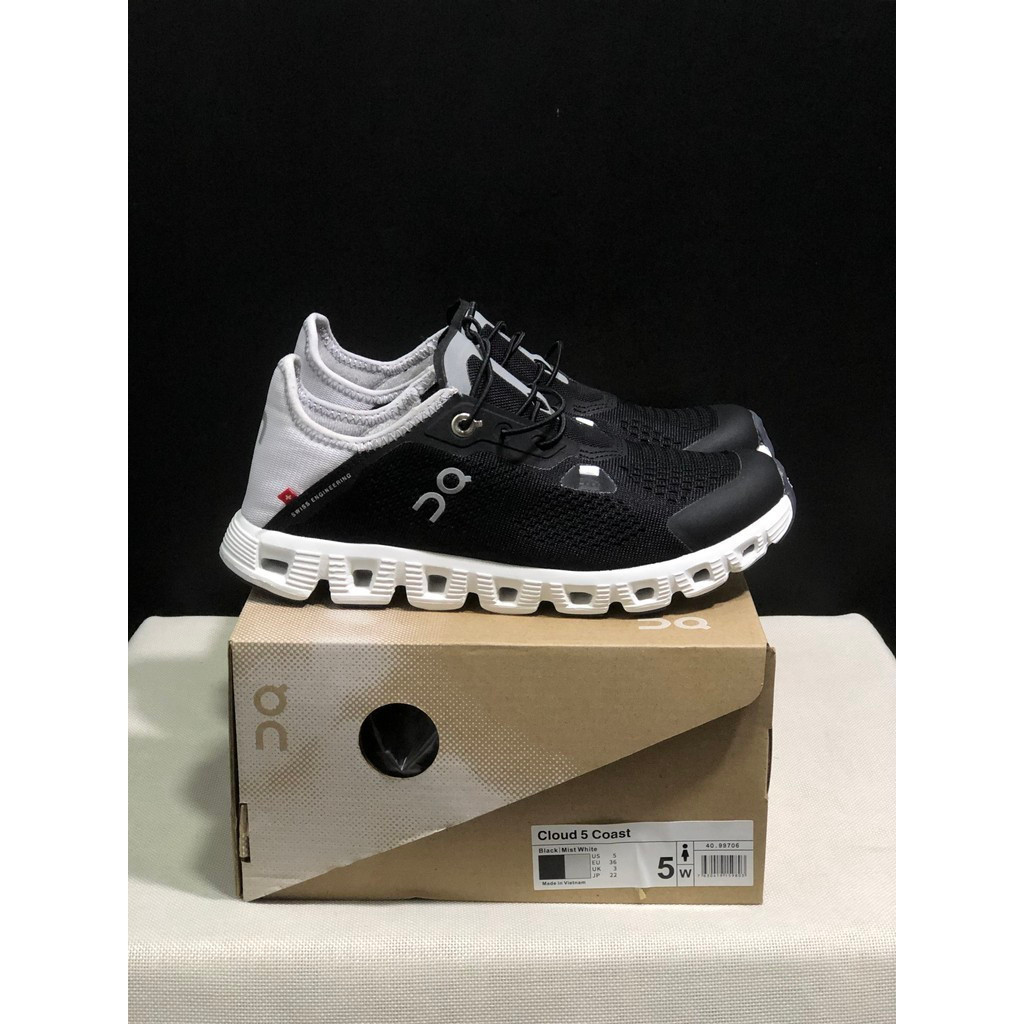 ON Running ON Cloud 5 Coast รองเท้าวิ่งสําหรับผู้ใหญ่น้ําหนักเบาและระบายอากาศได้ดี