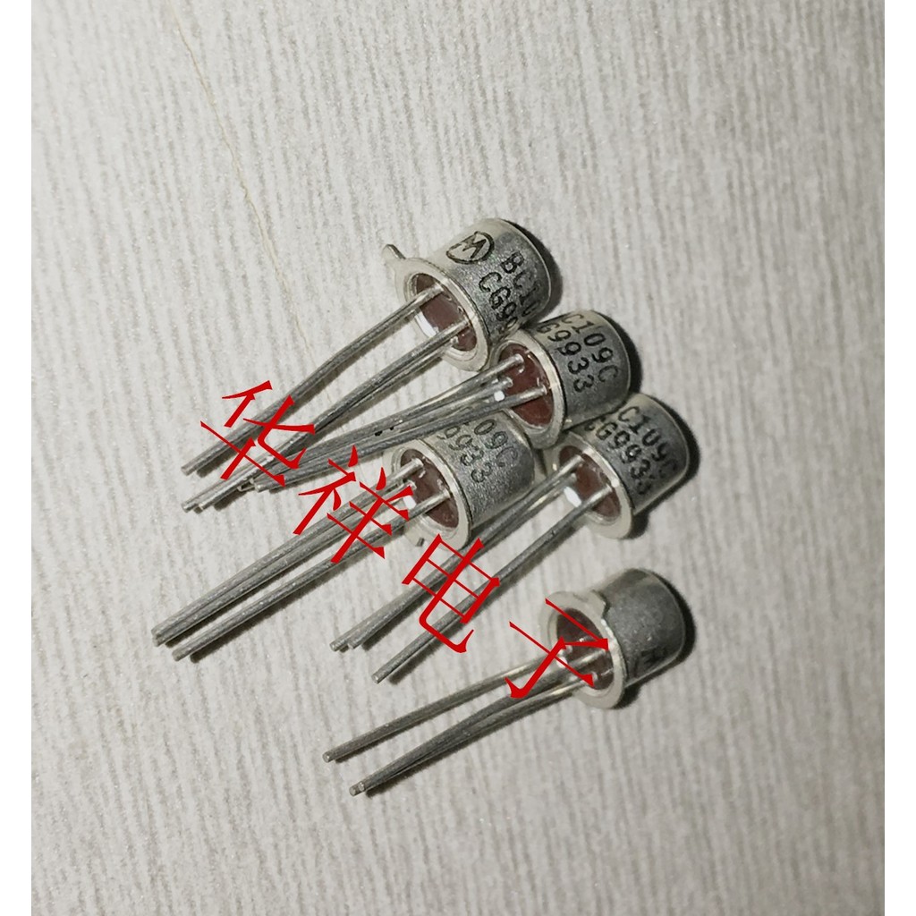 BC109C BC109 Small Golden Seal Triode TO-18 สต็อกพร้อมต้นฉบับใหม่เอี่ยม