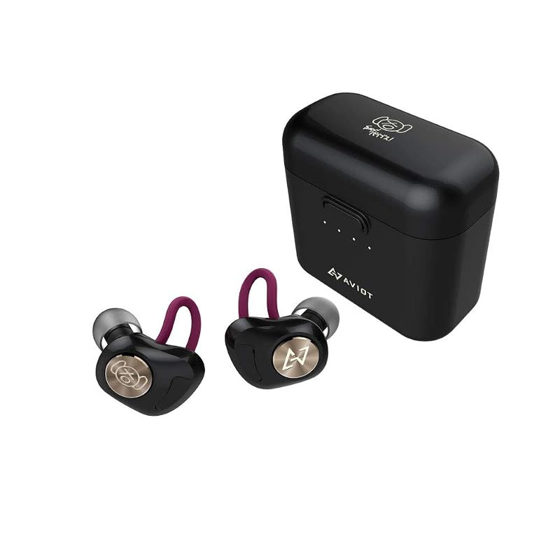 AVIOT Wireless Earbuds with Adaptive Noise Cancelling and High-Resolution Audio