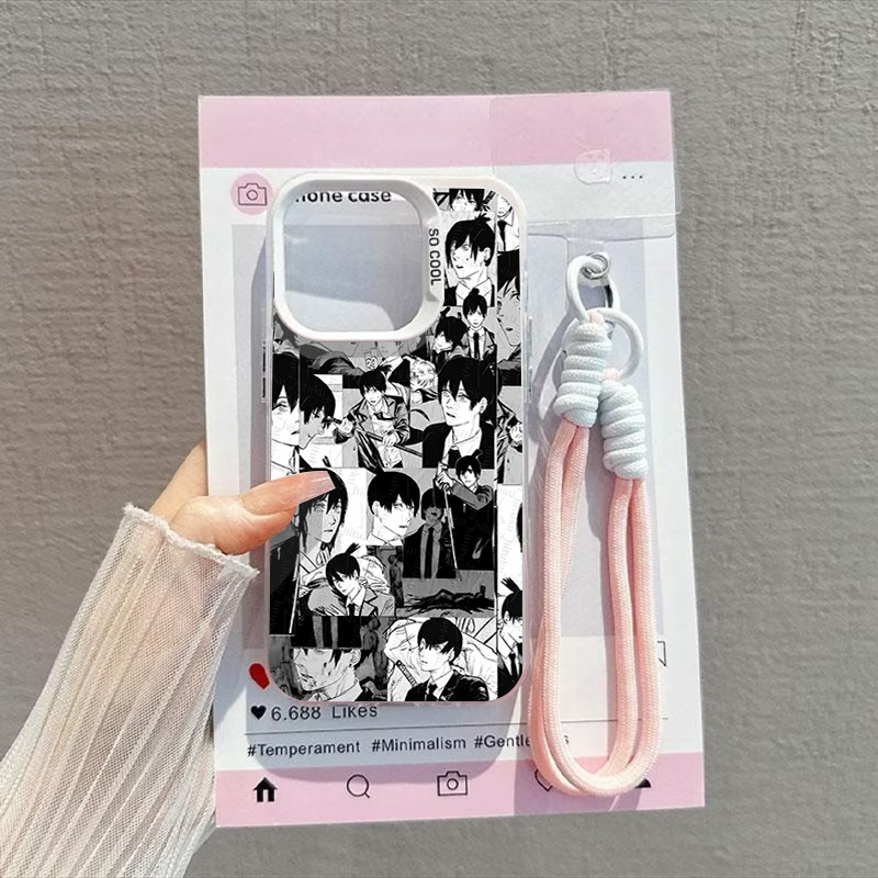 Chainsaw Man Aki Hayakawa ธีมเคสโทรศัพท์สําหรับ IP15,IP16,XR,XSMAX,IP11,IP17,IP12,IP13,IP14