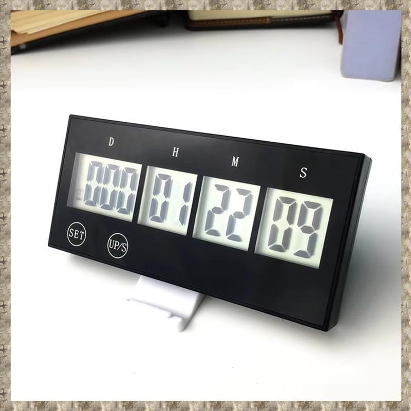 [zv0อืม8ฉัน] 999 วันดิจิตอลนับถอยหลังปุ่มหน้าจอสัมผัสอิเล็กทรอนิกส์นับลงจับเวลามัลติฟังก์ชั่นํามาใช้