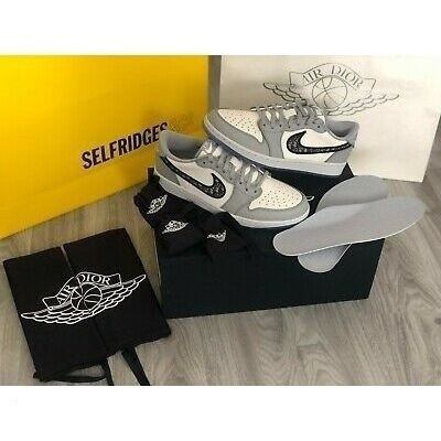 PUTIH รองเท้าผ้าใบ A1R J0RDAN X D10R LOW สีเทาสีขาว SIZE 36-44 ผู้ชายและผู้หญิงล่าสุด