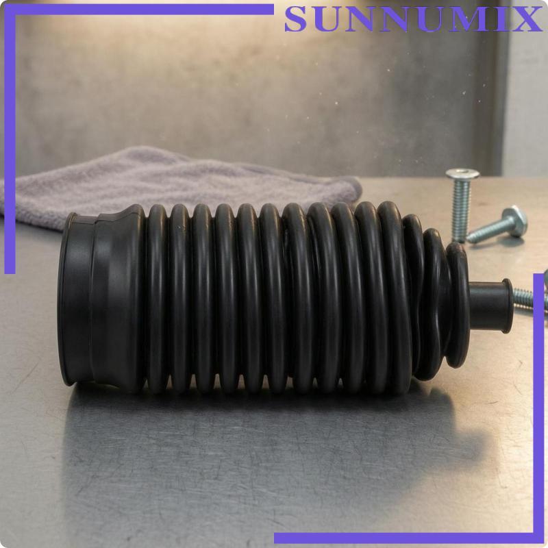 [Sunnimix] Golf Cart Steering Boot Ribbed Golf Cart Steering Dust Cover Wear Resistance