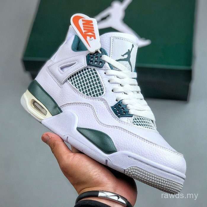 รองเท้าบาสเก็ตบอล Air Jordan 4 Retro "สีเขียวเรืองแสง" FQ8138-103