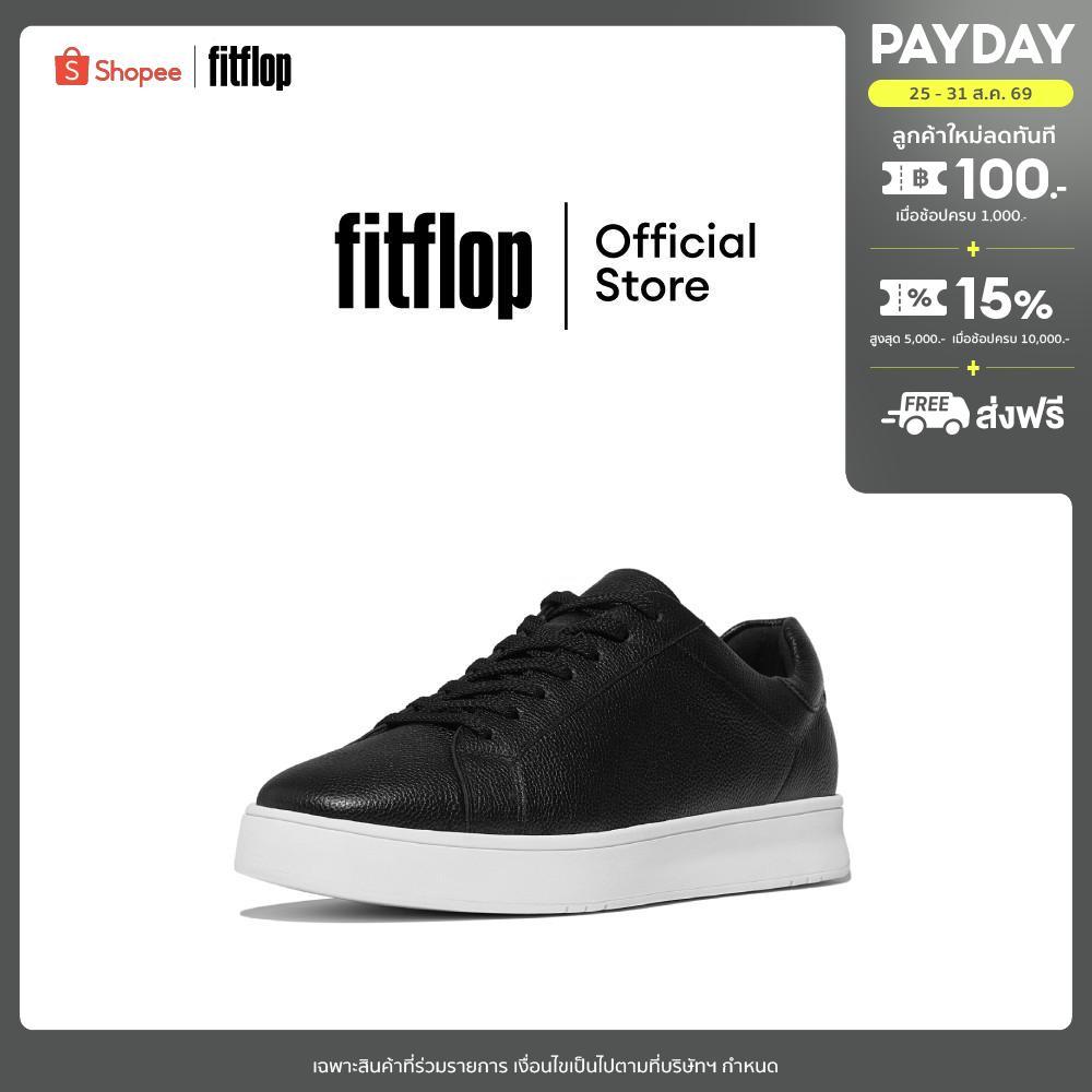 FITFLOP RALLY TUMBLED-LEATHER CREPE รองเท้าผ้าใบผู้หญิง รุ่น GL9-194 สี URBAN WHITE