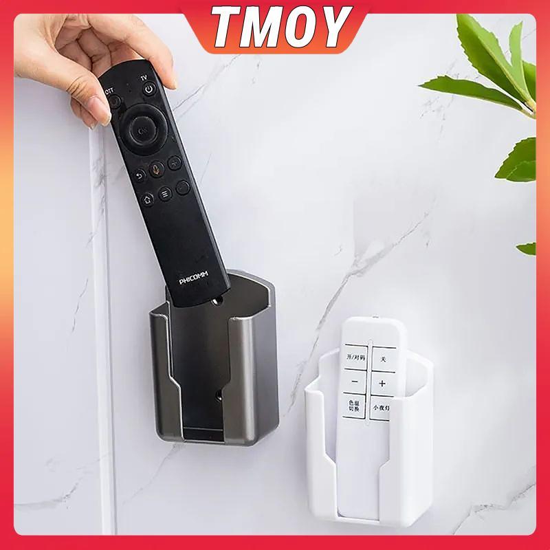 TMOY Universal ที่วางรีโมทคอนโทรลโทรศัพท์ชาร์จ Braet เครื่องปรับอากาศรีโมทคอนโทรล Braet ชั้นวางติดผนังขาตั้ง TMOY