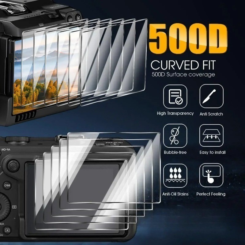 1-3PCS 9H กระจกนิรภัยสําหรับ Casio EX-FR100L EX-FR110H EX-FR200 Z550 ZS27 ZS28 ZS29 FR100L FR110H FR