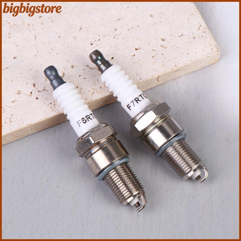 Big Universal Spark Plug F6RTC สําหรับ 50cc 70cc 90cc 110cc เครื่องยนต์ทนทานที่เชื่อถือได้สําหรับ PW