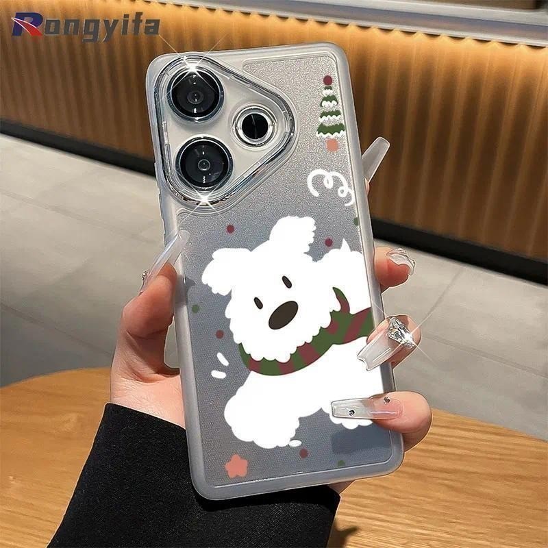 การ์ตูนสุนัขเคสโทรศัพท์สําหรับ OPPO F31 F27 F25 Pro F23 F21 F21S Pro F19 Pro Plus F19S F17 F11 Pro A
