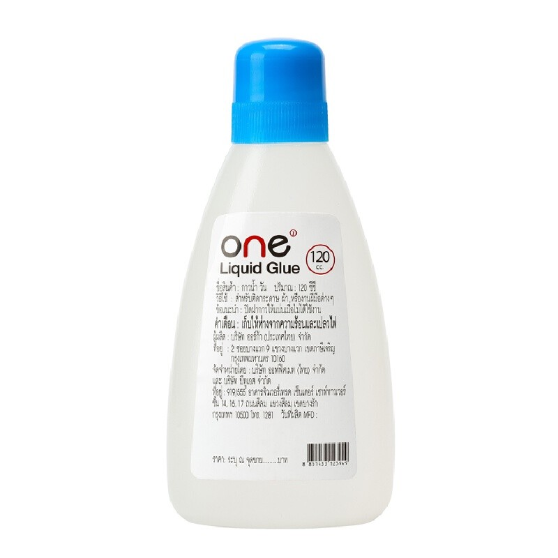 ONE กาวน้ำ แบบใส ขนาด 120 ซีซี